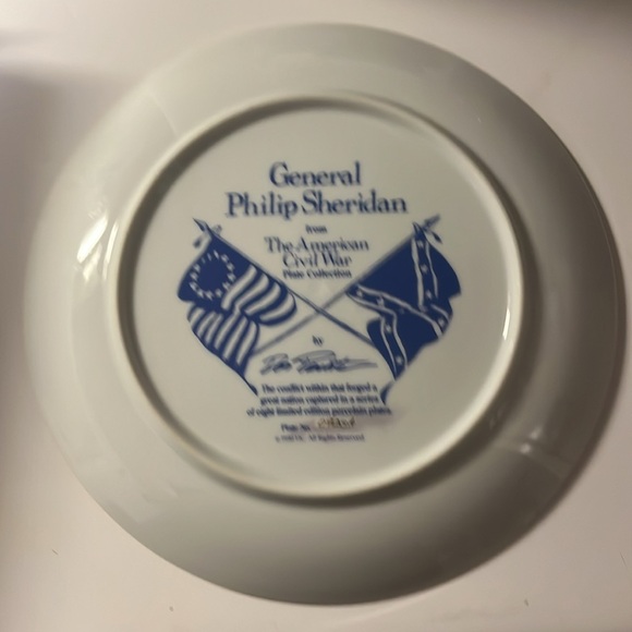 The American Civil War Plate Collection General Philip Sheridan 0925A - Picture 2 of 3